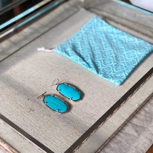 Kendra Scott Turquoise Danielle Earrings